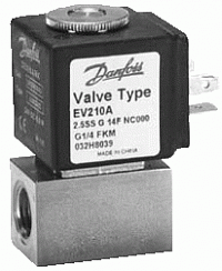 Клапан соленоидный EV210A без катушки в комплекте, Danfoss