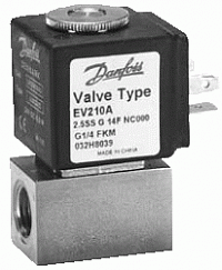 Клапан соленоидный EV210A без катушки в комплекте, Danfoss