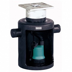 Напорная установка отвода грязной воды(подпольный монтаж) Wilo-DrainLift Box