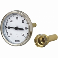 Термометр биметаллический, тип F+R801, Watts