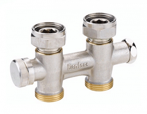 Узлы нижнего подключения прямые RLV-KD, Danfoss