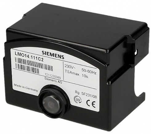 Автоматы горения LMO14... для топливных горелок, Siemens