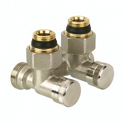 Узлы нижнего подключения угловые RLV-KS, Danfoss