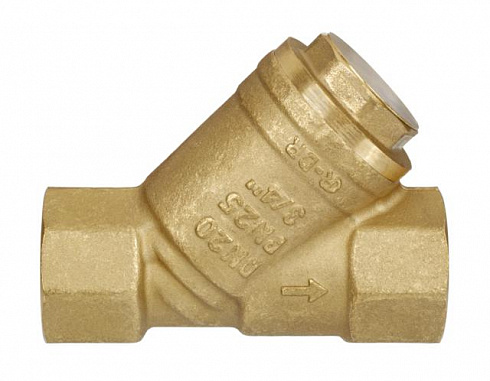 Фильтр сетчатый латунный FVR с пробкой, Danfoss