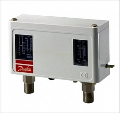 Сдвоенное реле давления KP44, Danfoss