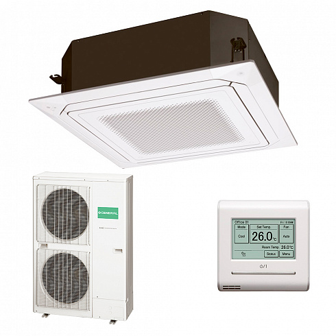 AUHG54L  (1 ф.) Кондиционер AUHG54LRLA / AOHG54LETL кассетный-inverter
