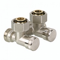Узлы нижнего подключения угловые RLV-K, Danfoss