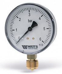 Манометр с трубчатой пружиной MDR (F+R200), Watts