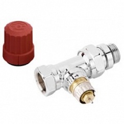 Термостатический клапан RA-NCX хромированный, прямой, Danfoss