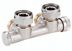 Узлы нижнего подключения угловые RLV-KD, Danfoss