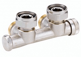 Узлы нижнего подключения угловые RLV-KD, Danfoss