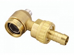 Спускной кран для RLV, RLV-K, RLV-KD с насадкой под шланг, Danfoss