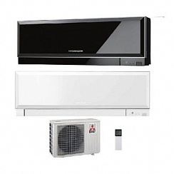 Сплит-система MSZ-EF25 VE/MUZ-EF25 VE (Black/White) (DESIGN) - inverter
