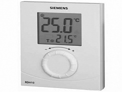 Комнатный термостат RDH10 с большим  дисплеем, Siemens