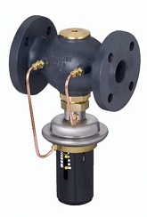 Регулятор перепада давлений для монтажа на обратном трубопроводе AVP, Danfoss