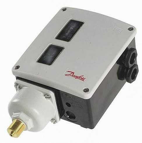 Реле давления типа RT для воздуха, газа и жидкостей, Danfoss
