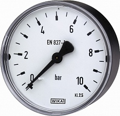 Манометр с трубчатой пружиной, тип 111.12, Wika